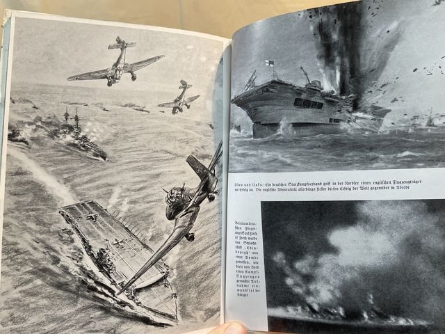 Original WWII German Flyer in the Fight Book, Flieger im Kampf — image 17