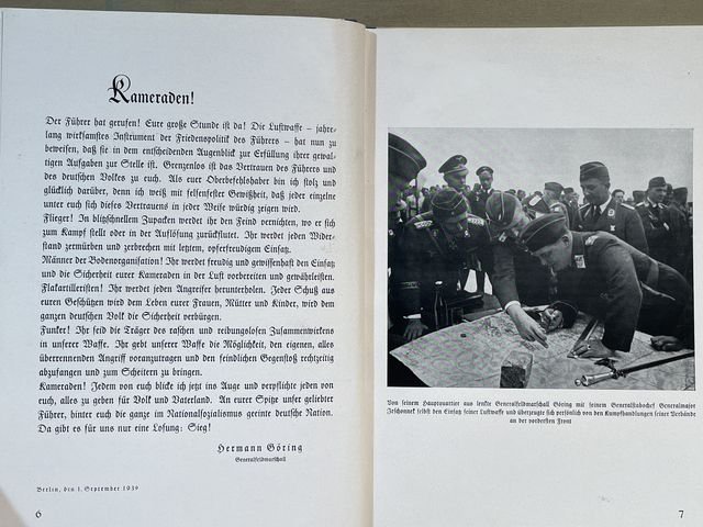 Original WWII German Flyer in the Fight Book, Flieger im Kampf — image 7