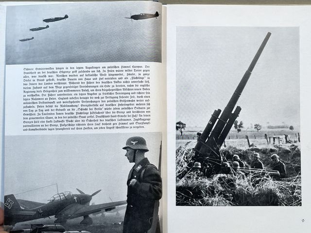 Original WWII German Flyer in the Fight Book, Flieger im Kampf — image 8