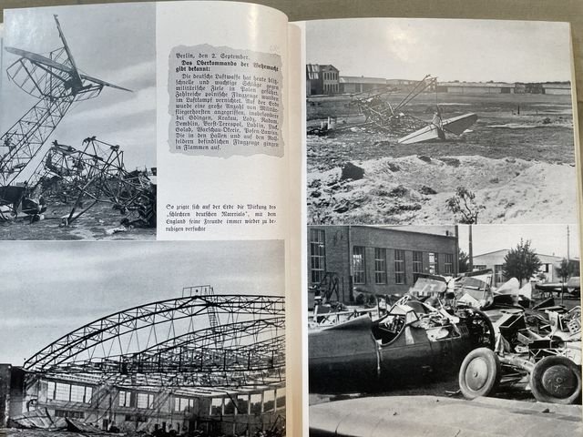 Original WWII German Flyer in the Fight Book, Flieger im Kampf — image 9