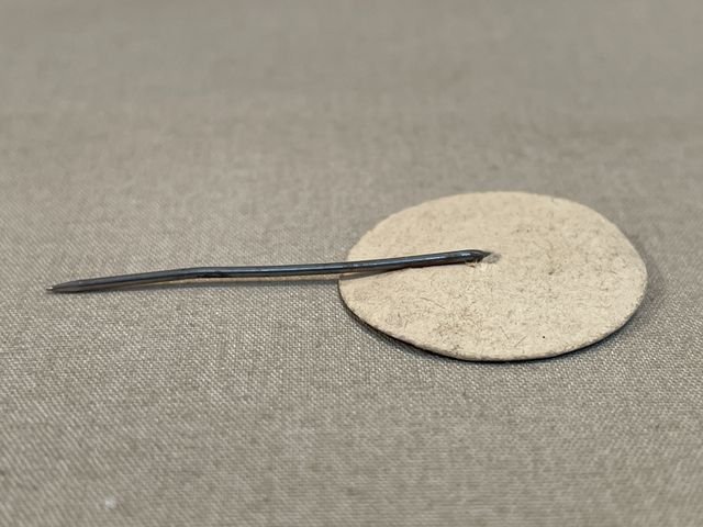 Original Nazi Era German DAF Membership Badge, CARDBOARD Version!