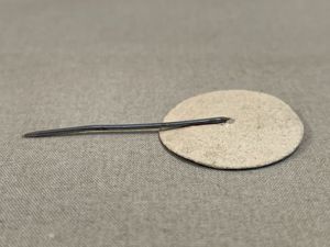 Original Nazi Era German DAF Membership Badge, CARDBOARD Version!