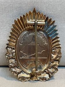 Original WWII Era German Der Kyffhäuserbund seinem Kameraden Badge