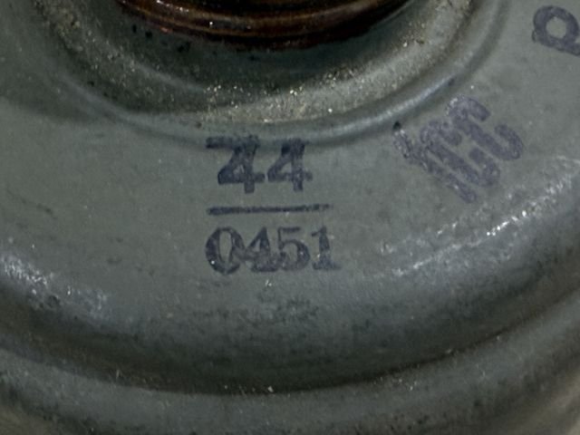Original WWII German FE41 Gas Mask Filter w/Both Storage Caps, UNUSED! — image 10