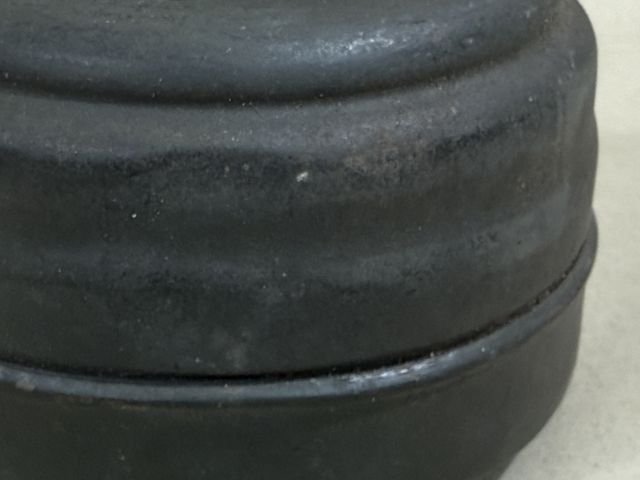 Original WWII German FE41 Gas Mask Filter w/Both Storage Caps, UNUSED! — image 5