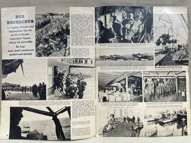 Original WWII German Magazine, Die Wehrmacht — image 6