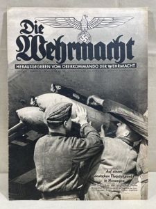 Original WWII German Magazine, Die Wehrmacht