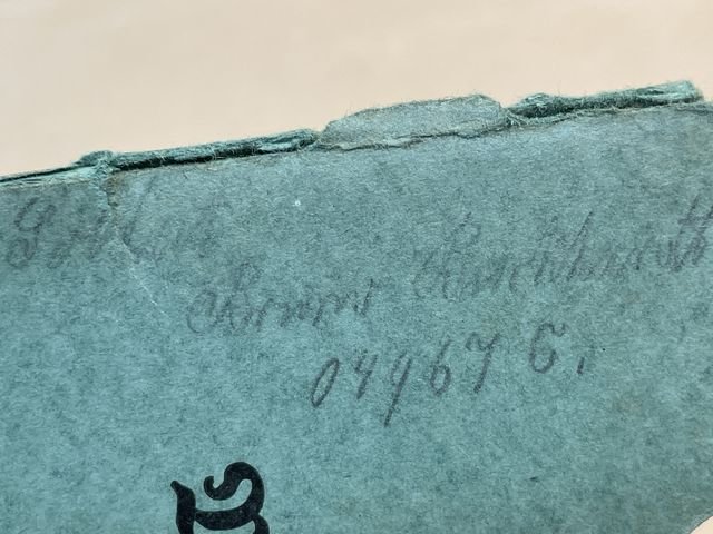 Original WWII German Wehrpaß Protective Cover — image 4