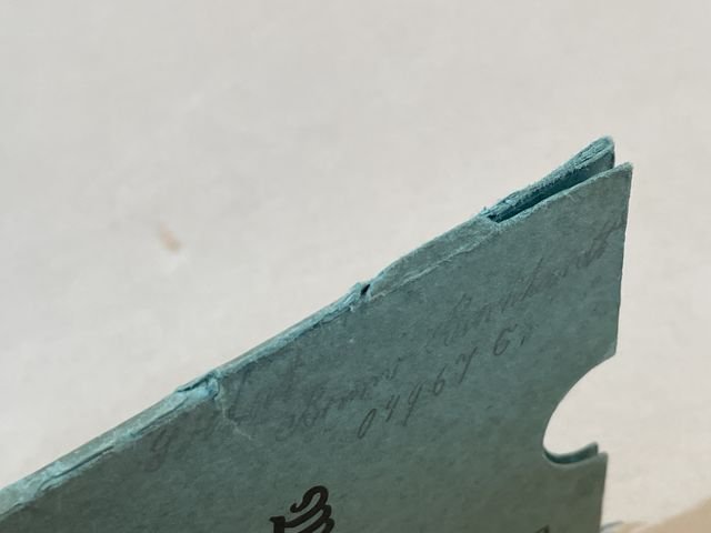 Original WWII German Wehrpaß Protective Cover — image 6