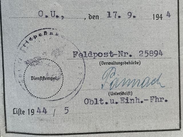 Original WWII German Armed Forces Driver License, Wehrmacht-F³hrerschein — image 5