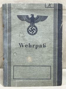 Original WWII German Homeguard Soldier's Wehrpaß