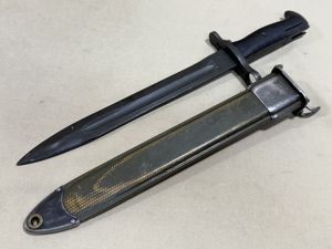 Original WWII US M1 Garand Bayonet and with PW Modified …