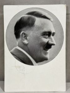 Original Nazi Era German Personality Postcard, HITLER!