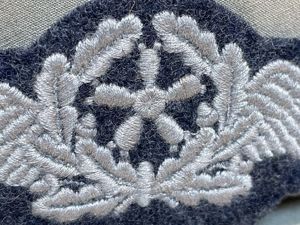 Original WWII German Luftwaffe Flight Technical Personnel's Career Sleeve Insignia