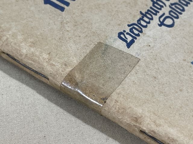 Original WWII German Military Pocket Song Book, Morgen marschieren wir — image 2