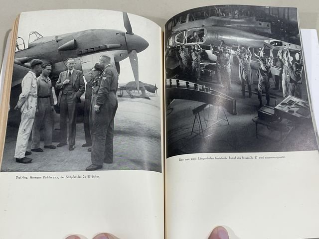 Original WWII German Dive Bombers Book, Flieger stürzen vom Himmel — image 9
