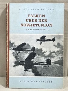 Original WWII German FALCONS OVER THE SOVIET UNION Book, FALKEN …