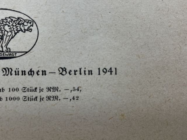 Original WWII German Sailor's Primer for German Youth Book, SEEFAHRT-FIBEL — image 4