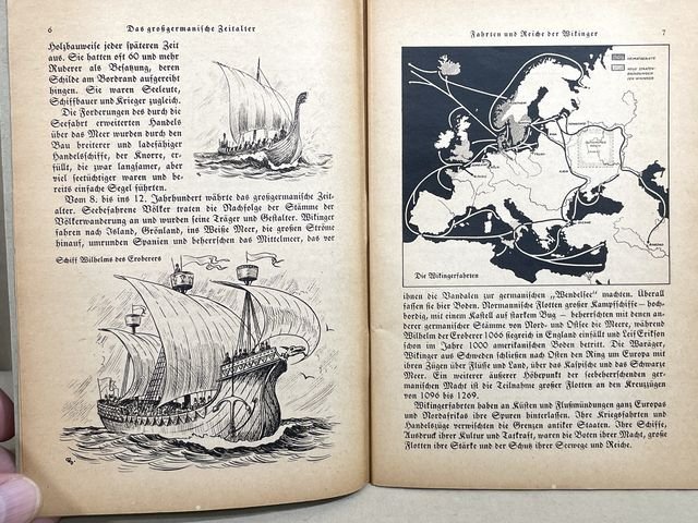 Original WWII German Sailor's Primer for German Youth Book, SEEFAHRT-FIBEL — image 5