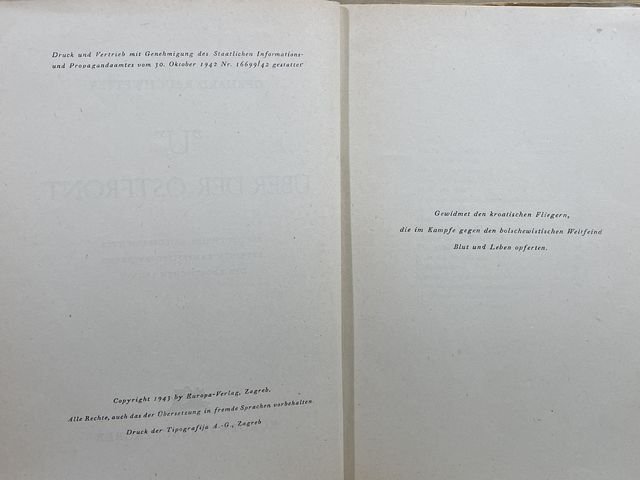 Original WWII German 'U' Above the Eastern Front, 'U' ³ber der Ostfront — image 5