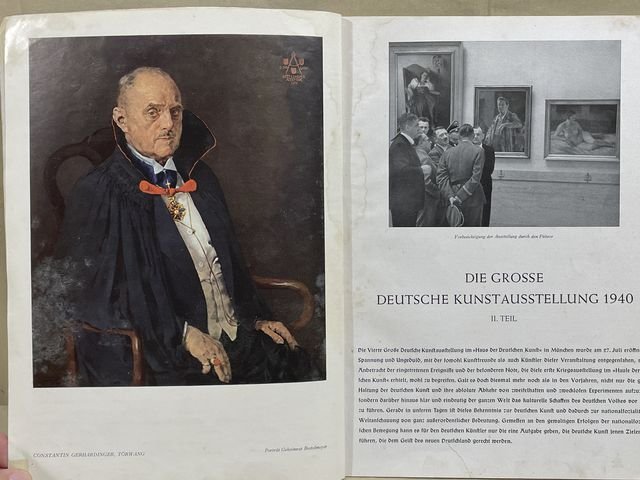 Original WWII German Art to the People Book, KUNST DEM VOLK — image 8