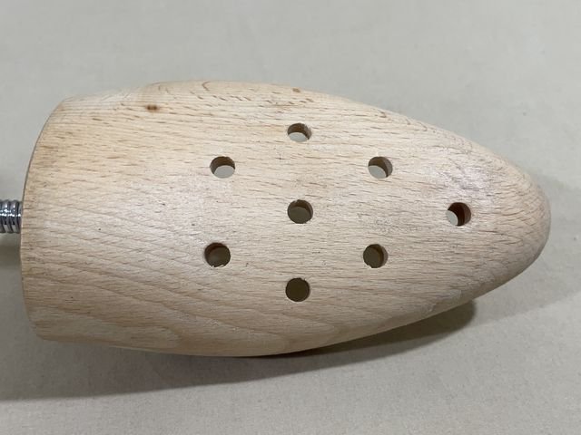 Original WWII Era German Spring-Loaded Boot Forms, Pair — image 14