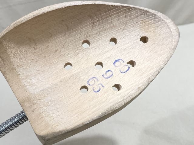 Original WWII Era German Spring-Loaded Boot Forms, Pair — image 3