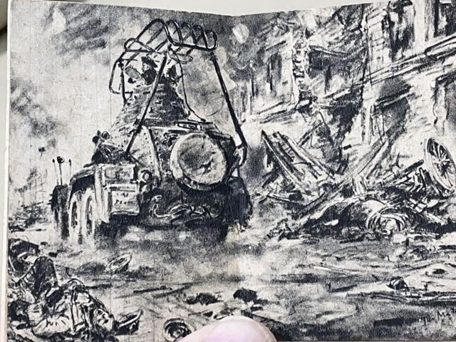 Original WWII German WHW Donation Booklet, Ritterkreuztr‰ger Gerhard Ball — image 4