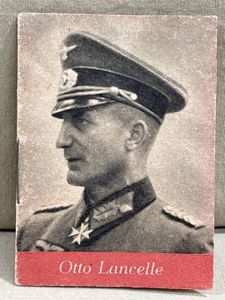 Original WWII German WHW Donation Booklet, Ritterkreuztr‰ger Otto Lancelle
