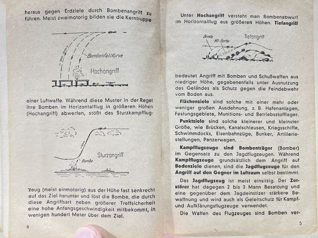 Original WWII German The War Planes of Germany, Italy & England Book, Kriegsflugzeuge — image 6