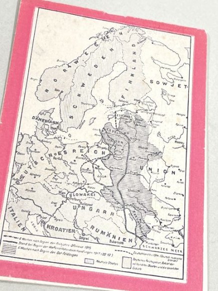 Original WWII German Kleine Kriegshefte Youth Book, Im Aufmarsch ³berrannt! — image 2