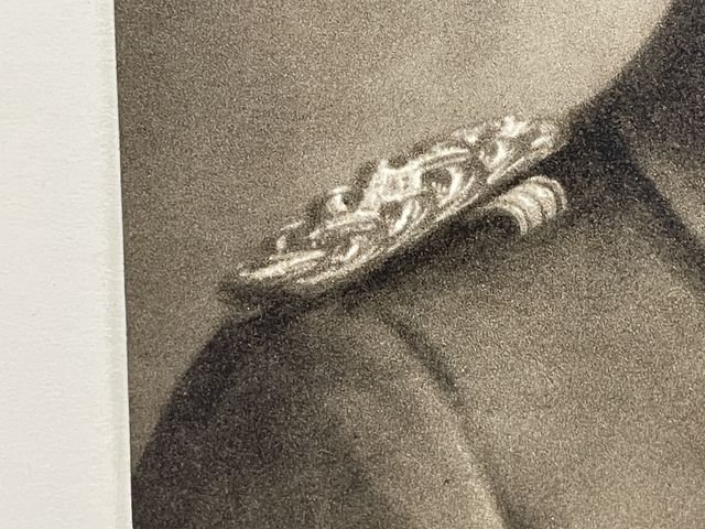 Original WWII German Kriegsmarine (Navy) Personality Print, Vizeadmiral Graf von Spee — image 4