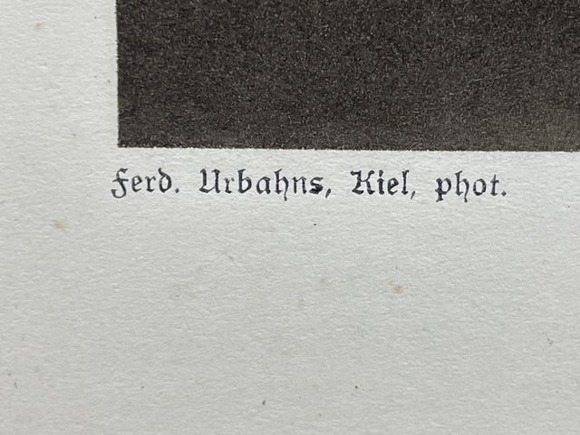 Original WWII German Kriegsmarine (Navy) Personality Print, Vizeadmiral Graf von Spee — image 8