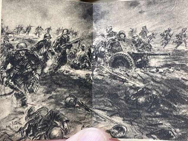 Original WWII German WHW Donation Booklet, Ritterkreuztrðger Georg von Neufville — image 4