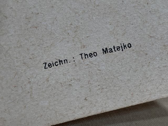 Original WWII German WHW Donation Booklet, Ritterkreuztrðger Heinz-J■rgen L■tje — image 6