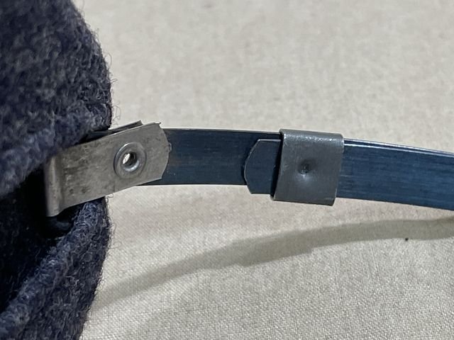 Original WWII German Soldier's Ear Muffs, DRP Marked! — image 9