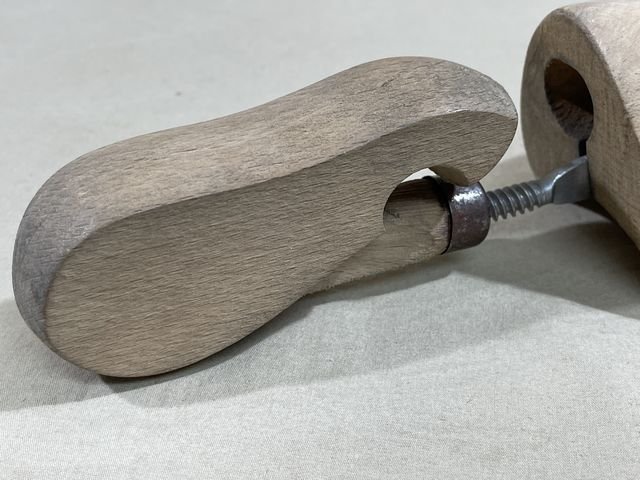 Original WWII Era German Adjustable Boot Forms, Pair — image 5