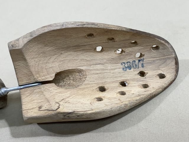 Original WWII Era German Adjustable Boot Forms, Pair — image 6