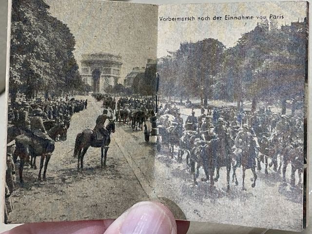 Original WWII German WHW Donation Booklet, Ritterkreuztrðger Kurt von Briesen — image 4