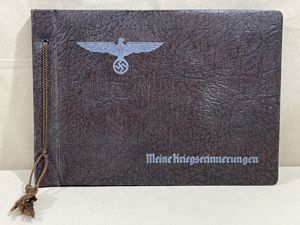 Original WWII German Army War Service Photo Album, MOSTLY UNUSED!