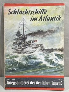 Original WWII German War Library of the German Youth Book, …