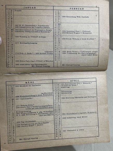 Original WWII German DAF Book, 1942 Year Book for German Metal Workers — image 7