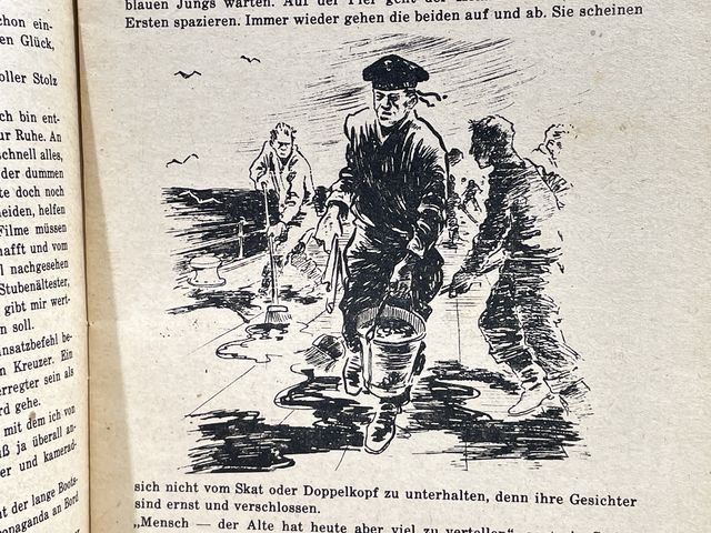 Original WWII German War Library of the German Youth Book, Auf Feindfahrt in nordischen Gewässern — image 5