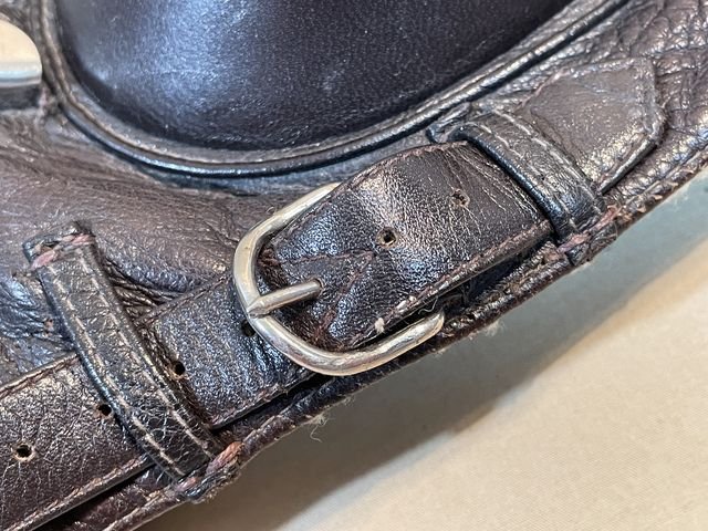 Original WWII German Luftwaffe Winter Flight Helmet, Size 54 — image 22