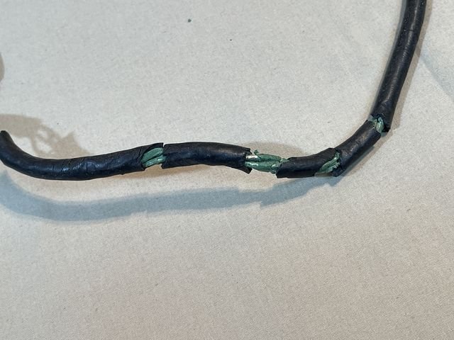 Original WWII German Luftwaffe Winter Flight Helmet, Size 54 — image 31