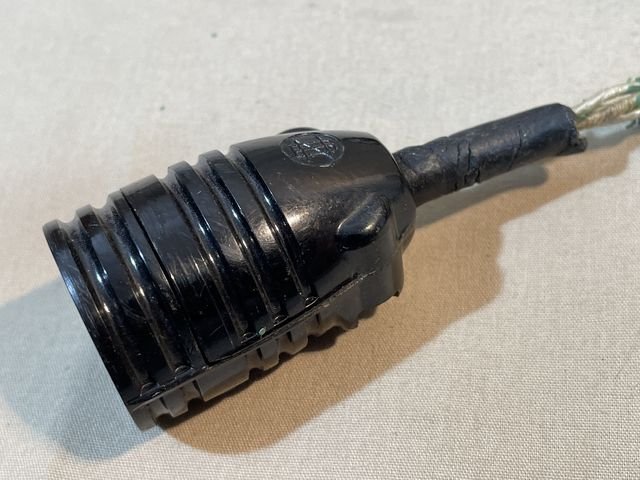 Original WWII German Luftwaffe Winter Flight Helmet, Size 54 — image 33