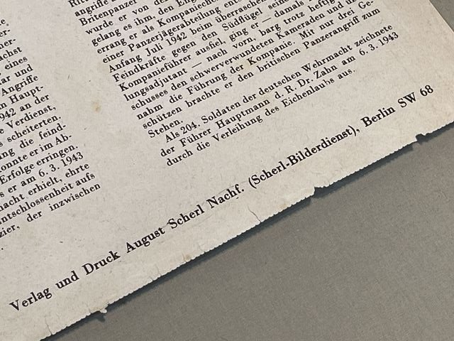 Original WWII German They Wear the Oak Leaves Poster, Sie tragen das Eichenlaub — image 15