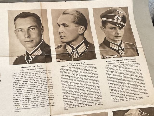 Original WWII German They Wear the Oak Leaves Poster, Sie tragen das Eichenlaub — image 7