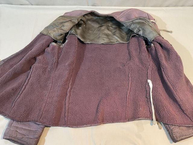 Original WWII German Luftwaffe Flight Jacket Liner — image 12
