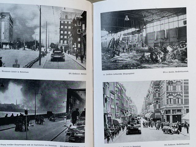 Original WWII German Our Fight in Holland Belgium Flanders Book, Unser Kampf — image 14